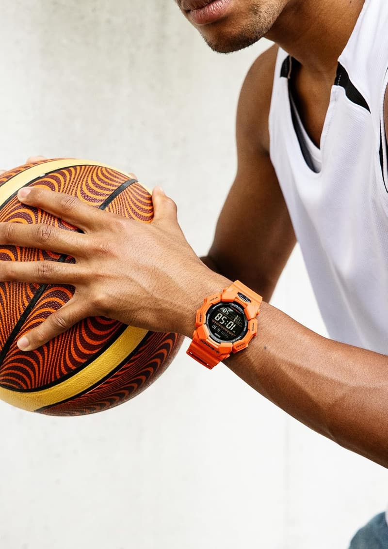 ロングライフバッテリー搭載 カシオ G-SHOCK 腕時計 メンズ バイオマスプラスチック製 オレンジ GD-010-4JF