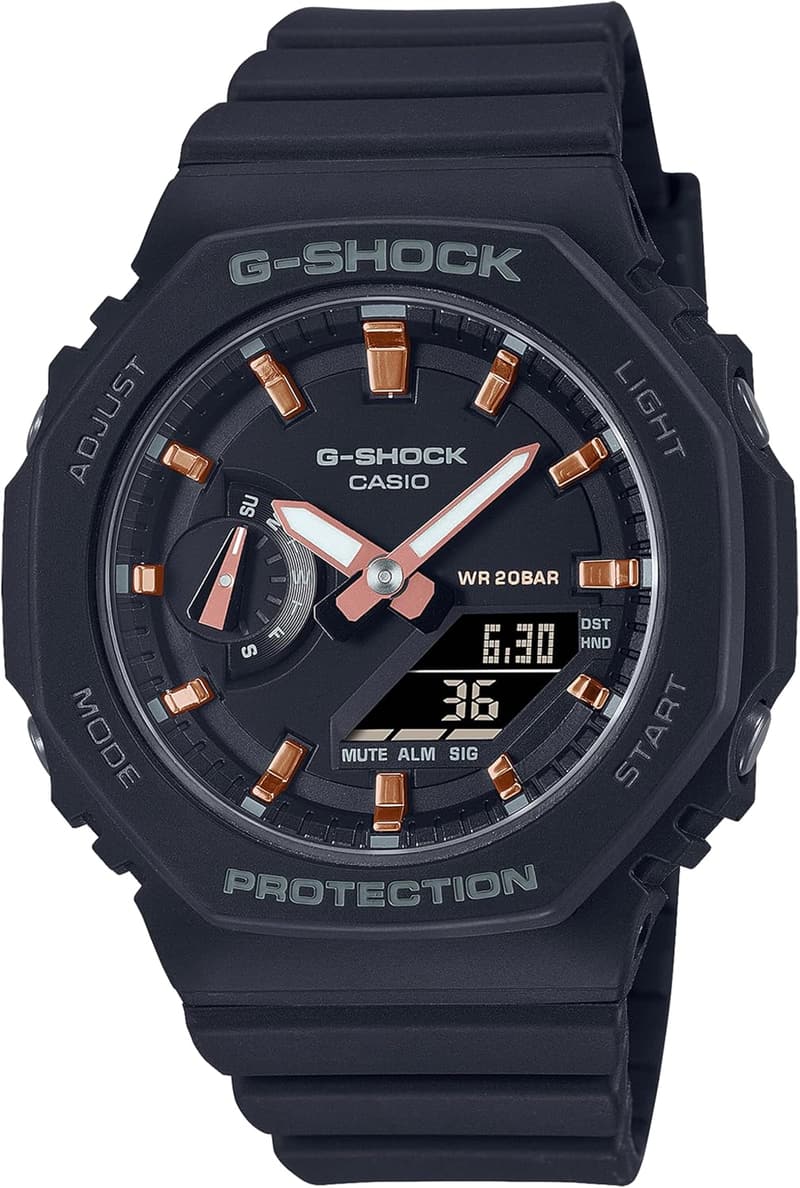 ミッドサイズ G-SHOCK 腕時計 GMA-S2100-1AJF ブラック ユニセックス