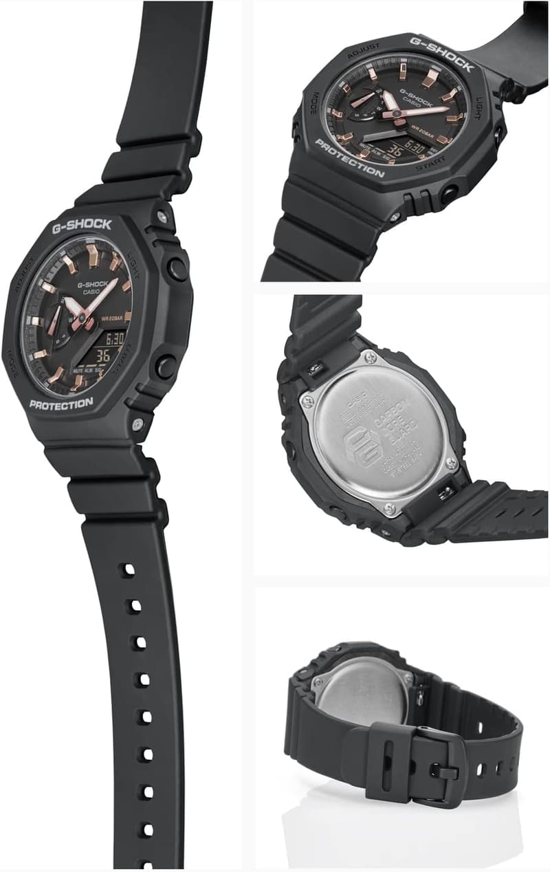 ミッドサイズ G-SHOCK 腕時計 GMA-S2100-1AJF ブラック ユニセックス