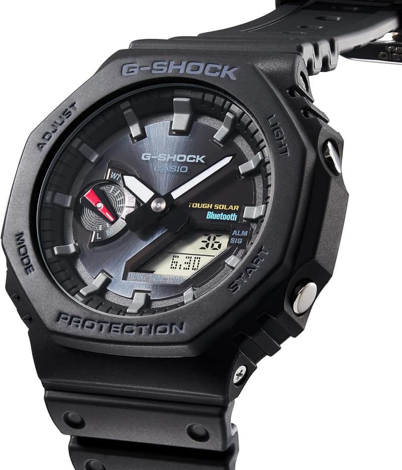 メンズサイズ G-SHOCK GA-B2100-1A 腕時計 海外モデル