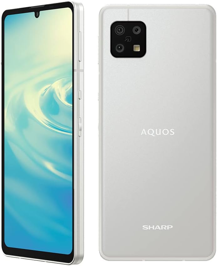 AQUOS sense6 SIMフリースマートフォン RAM6GB/ROM128GB eSIM対応 シルバー