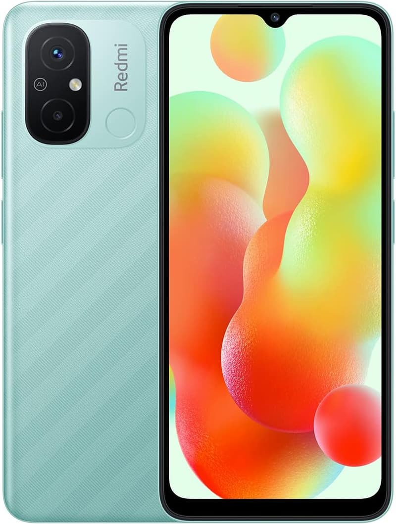 SIMフリースマートフォン Xiaomi Redmi 12C 6.71インチ HD 4GB+128GB ミントグリーン
