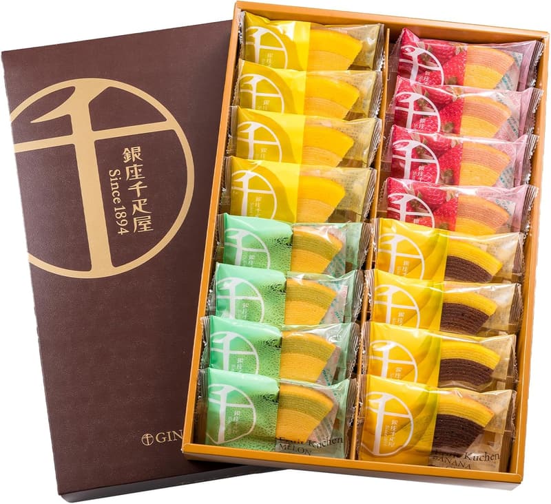 ギフト 焼き菓子 バウムクーヘン 詰合せ（銀座フルーツクーヘンB 16個入）