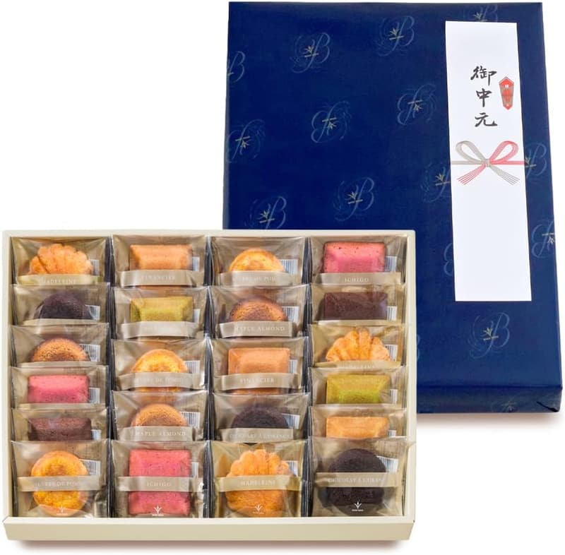 御中元ギフト ブールミッシュ グランリュクス お菓子詰め合わせ 22個入り