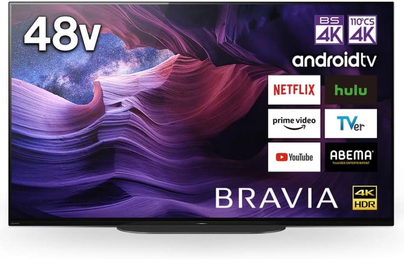 4K 有機EL テレビ ソニー ブラビア KJ-48A9S 48V型 倍速 Android TV 2020年モデル