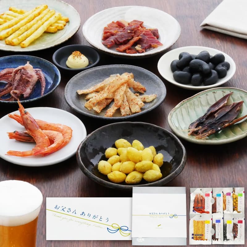 父の日ギフト 伍魚福 おつまみセット 高級珍味8品詰め合わせ