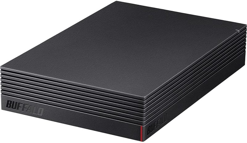 テレビ録画対応 外付けハードディスク 6TB バッファロー製 静音・コンパクト 日本製 HD-ACD6U3