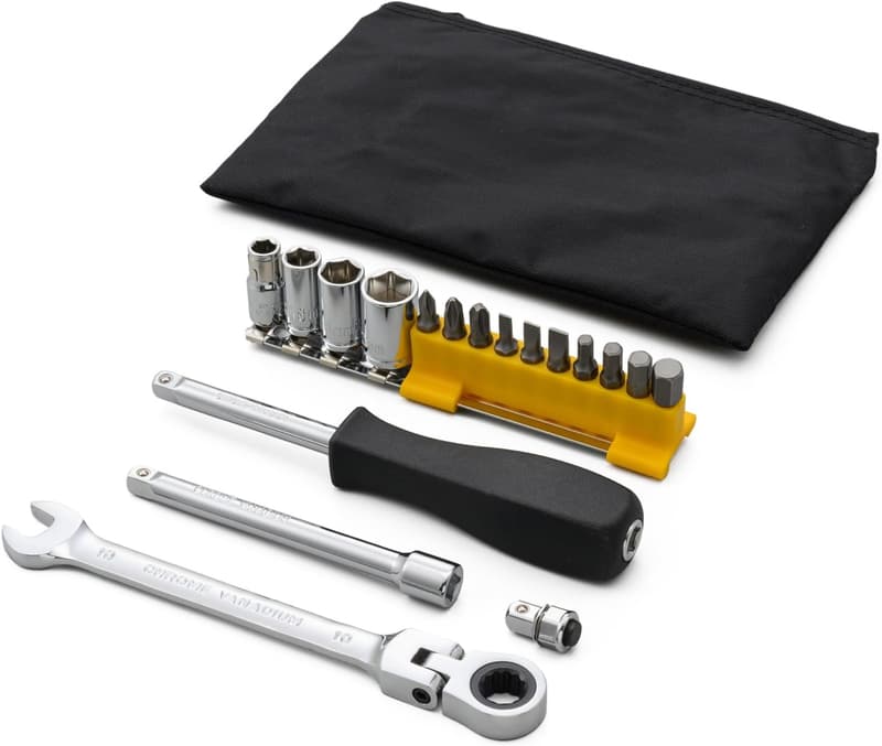 デイトナ バイク用 24ピース コンパクト工具セット 32720