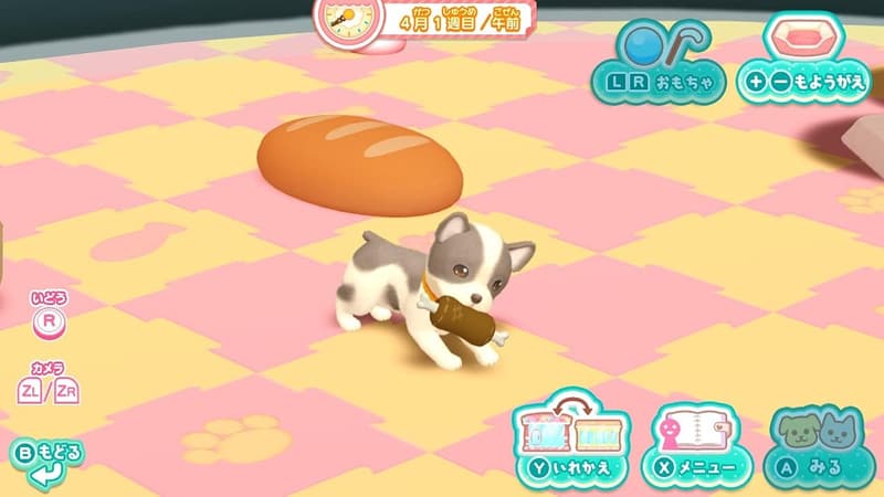 「かわいいペットとのふれあい体験 - Nintendo Switch」
