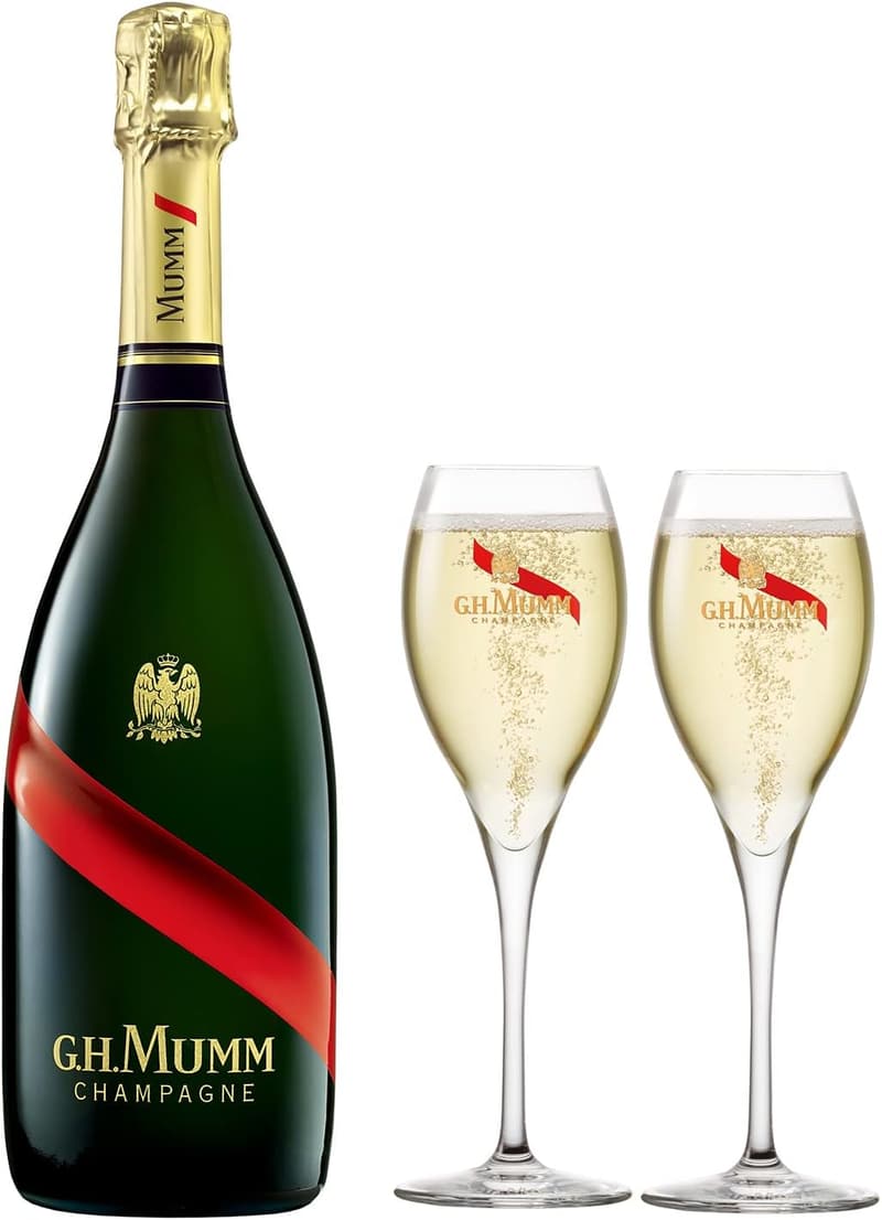 母の日ギフト マム グラン コルドン シャンパーニュ 750ml グラス2脚セット