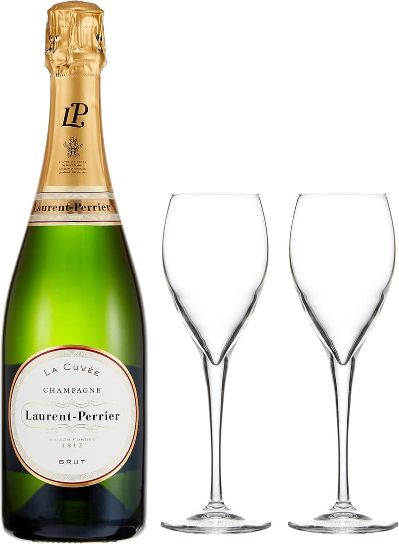 ローラン・ペリエ シャンパングラス2脚セット【英国王室御用達】