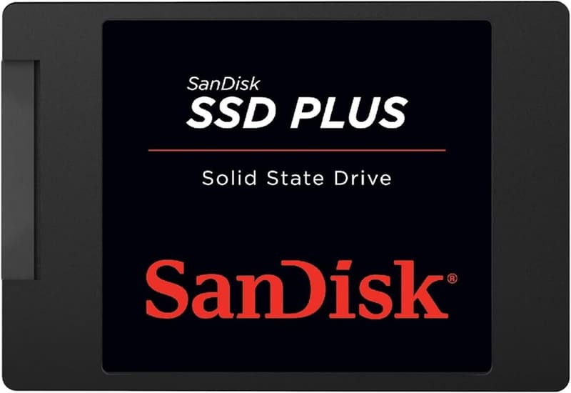 内蔵SSD SanDisk SSD PLUS 1TB 2.5インチ SATA (読み出し最大 535MB/s 書込み最大 350MB/s) 3年保証
