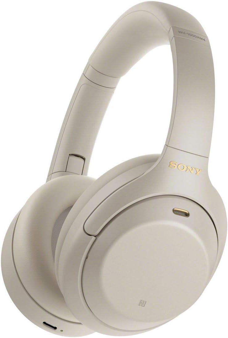 ワイヤレスノイズキャンセリングヘッドホン WH-1000XM4 シルバー 最大30時間再生 Bluetooth/Amazon Alexa対応