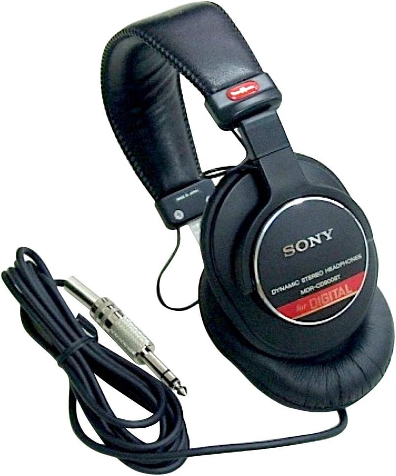 SONY 密閉型スタジオモニターヘッドホン MDR-CD900ST ブラック