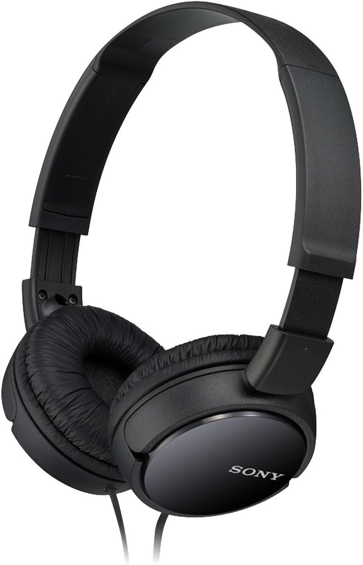 密閉型折りたたみヘッドホン ブラック MDR-ZX110