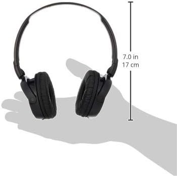 密閉型折りたたみヘッドホン ブラック MDR-ZX110