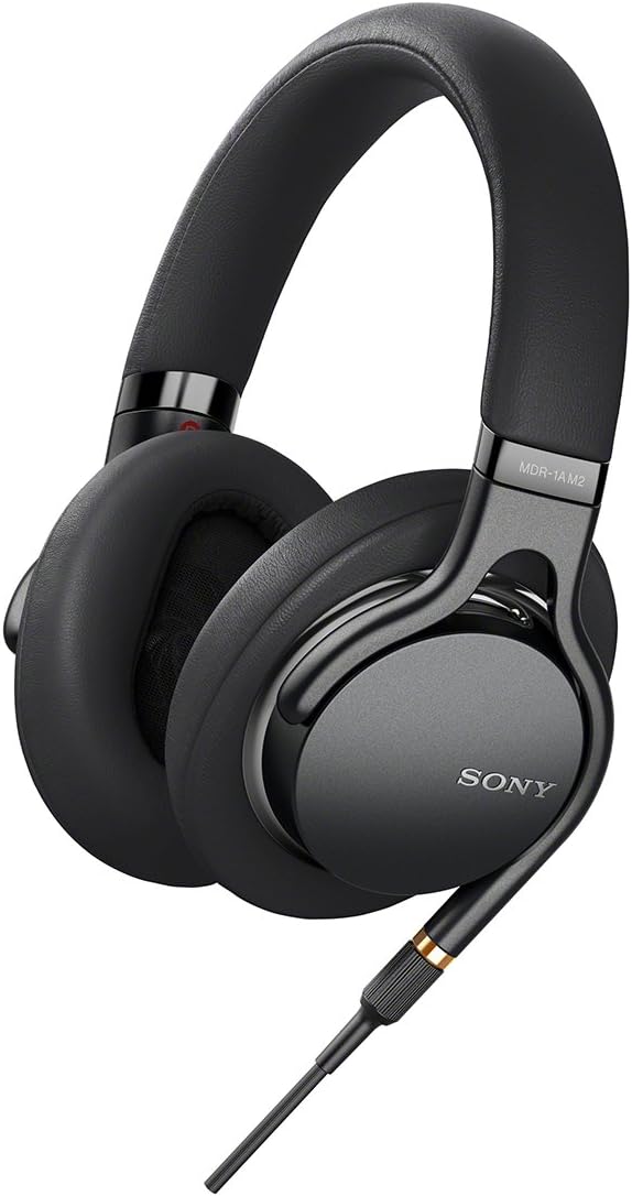 ハイレゾ密閉型ヘッドホン MDR-1AM2 B - 折りたたみ式・ケーブル着脱・バランス接続モデル（360 Reality Audio認定）