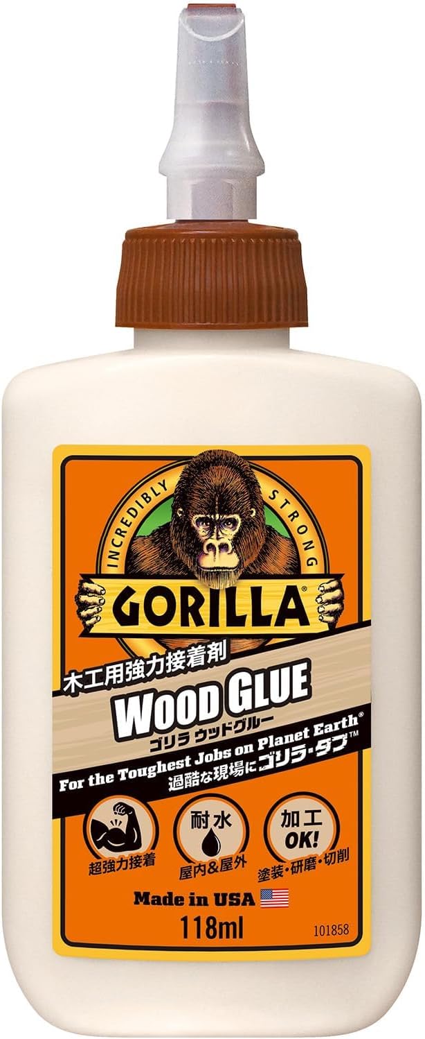 木工用強力接着剤 KURE(呉工業) ゴリラ ウッドグルー 118ml