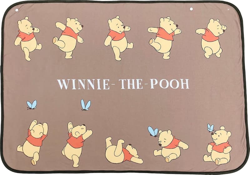 ディズニー くまのプーさん シープボア膝掛けブランケット 70x100cm