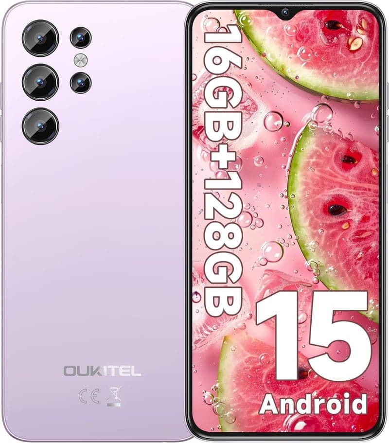OUKITEL C1 SIMフリースマートフォン 16GB RAM/128GB ROM 6.52インチHD大画面 5150mAhバッテリー 13MPデュアルカメラ GPS対応