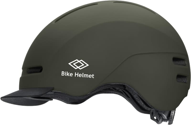 大人用自転車ヘルメット 超軽量・通気性・LEDテールランプ付き 58~63cm 男女兼用 CE認定