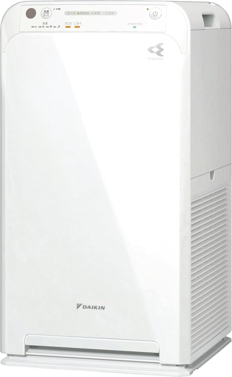 ペットのニオイ対策 空気清浄機 MC55Z-W 25畳 ホワイト ストリーマ 静音コンパクト