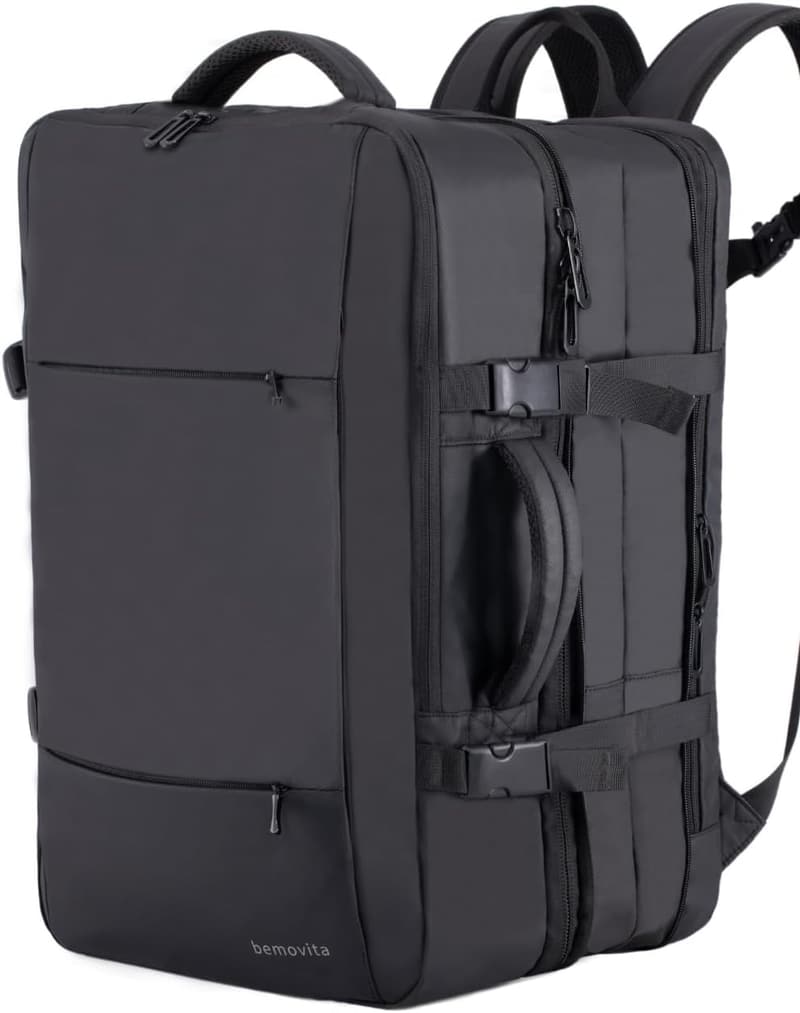 ビジネスシーンに最適！大容量メンズバックパック 45L