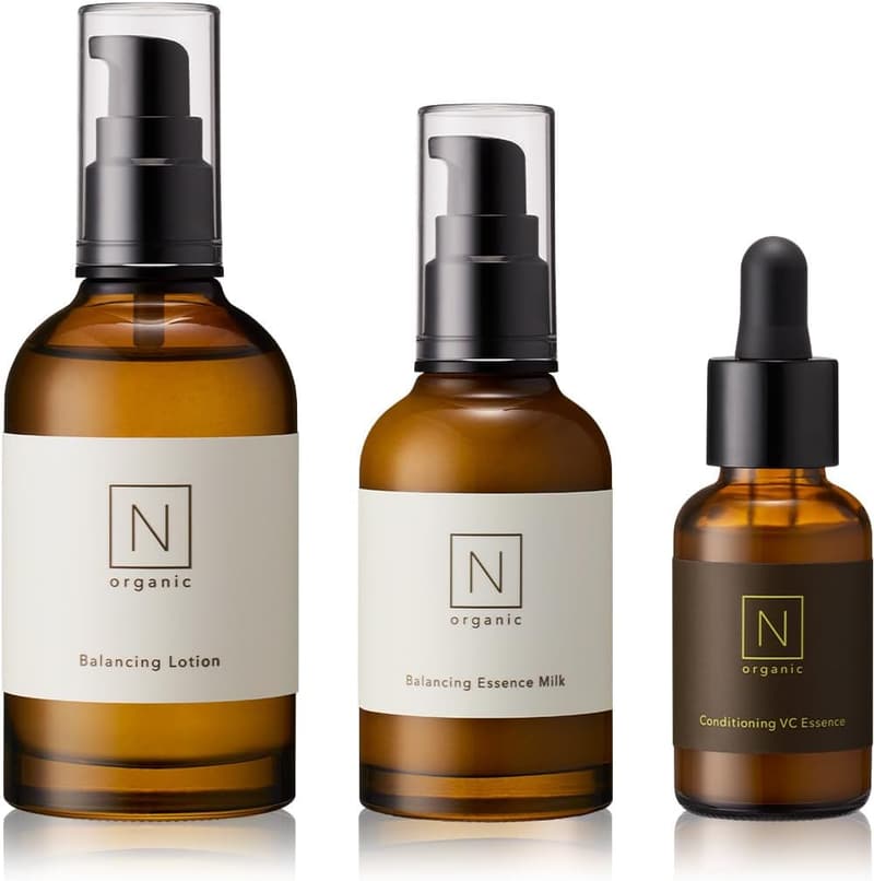 【保湿力抜群】N organic Basic スキンケアセット（化粧水・乳液・美容液）約2ヶ月分 - 敏感肌・乾燥肌用
