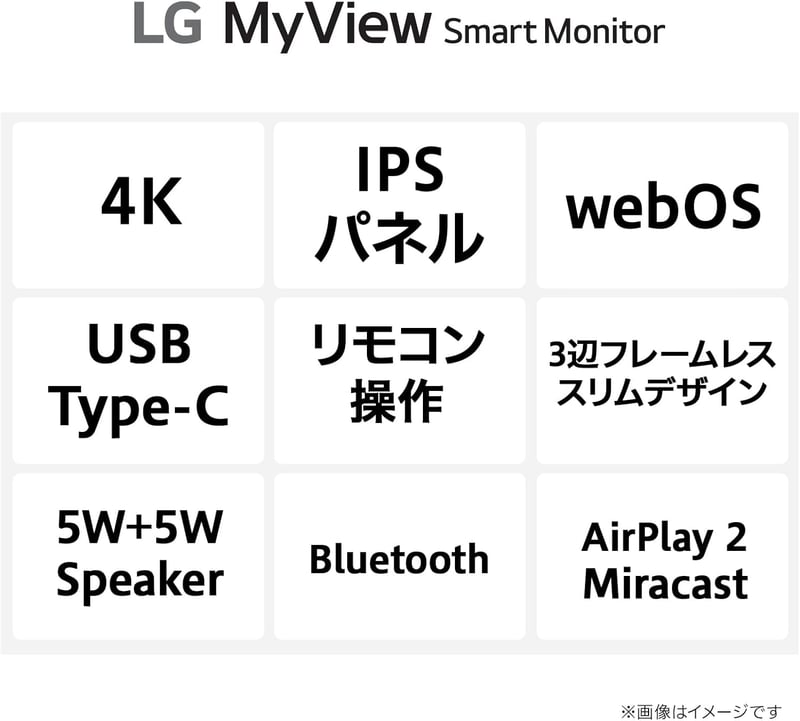LG スマートモニター 31.5インチ 4K IPS DCI-P3 95% webOS 23 アンチグレア USB Type-C最大65W