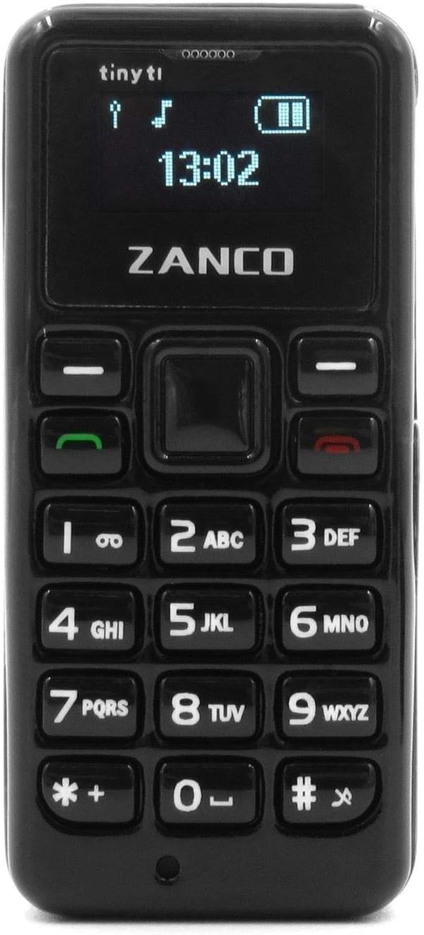 世界最小携帯電話 ZANCO Tiny T1