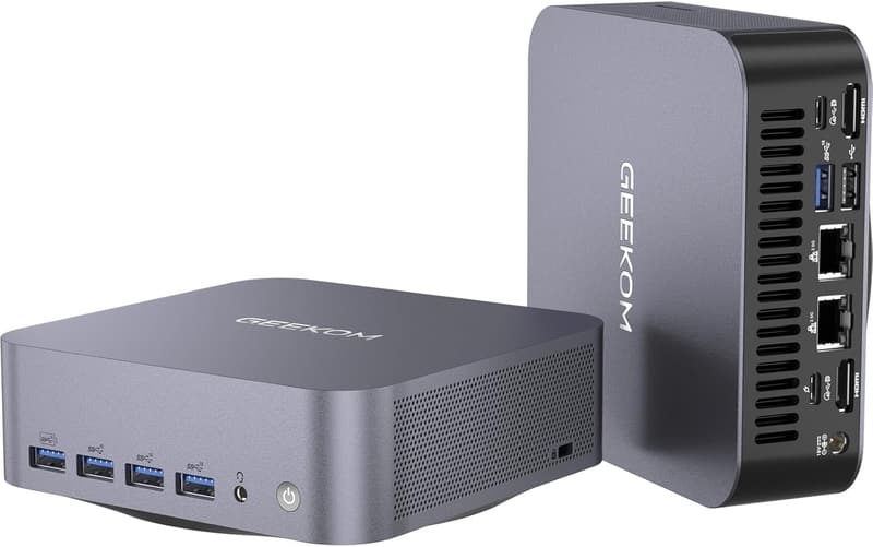 GEEKOM AI mini PC GT1 Mega - Intel Core U9-185H, 32GB DDR5, 2TB SSD, 最大8K出力