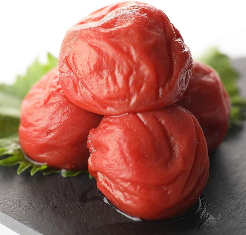 完熟南高梅（しその風味・塩分10%）高級つぶれ梅 800g（400g×2個）