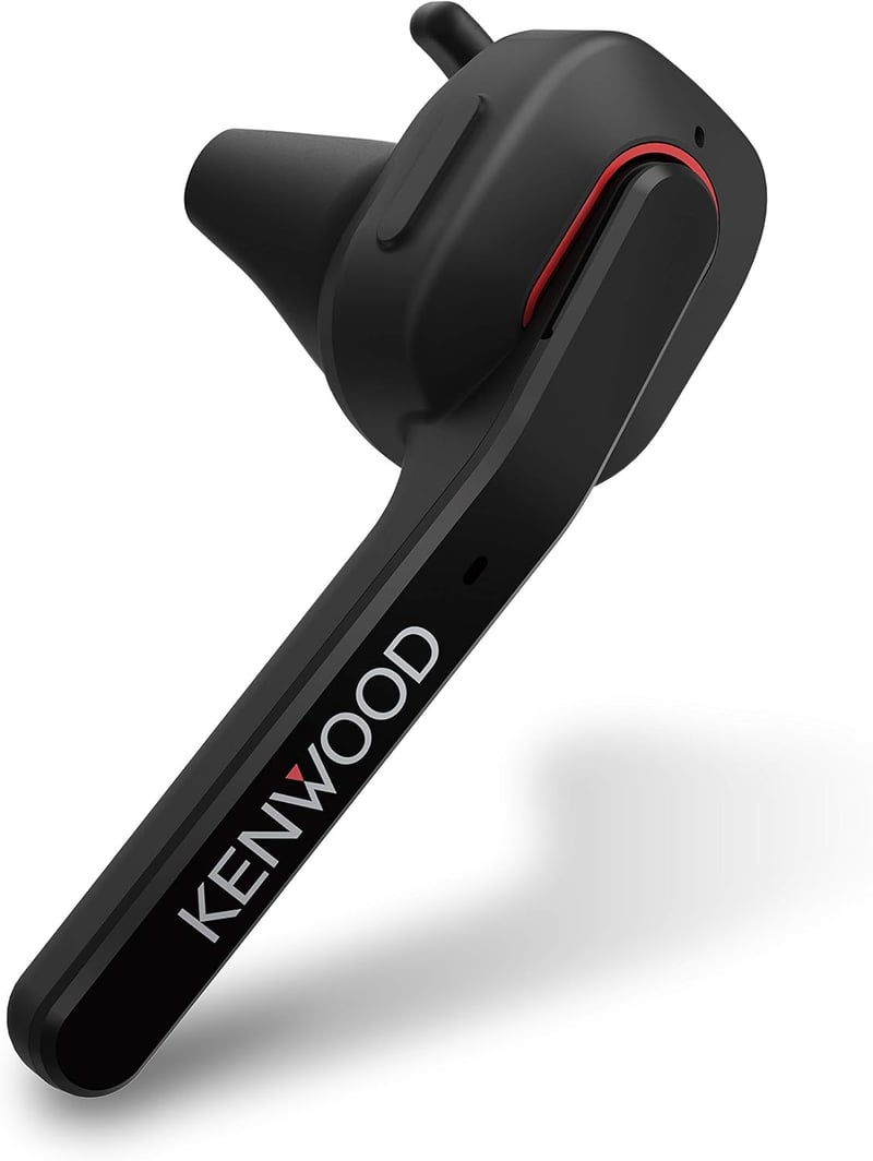 ワイヤレス Bluetooth 片耳ヘッドセット KH-M700-B - 高品位通話性能・約7時間通話可能・テレワーク対応 ブラック