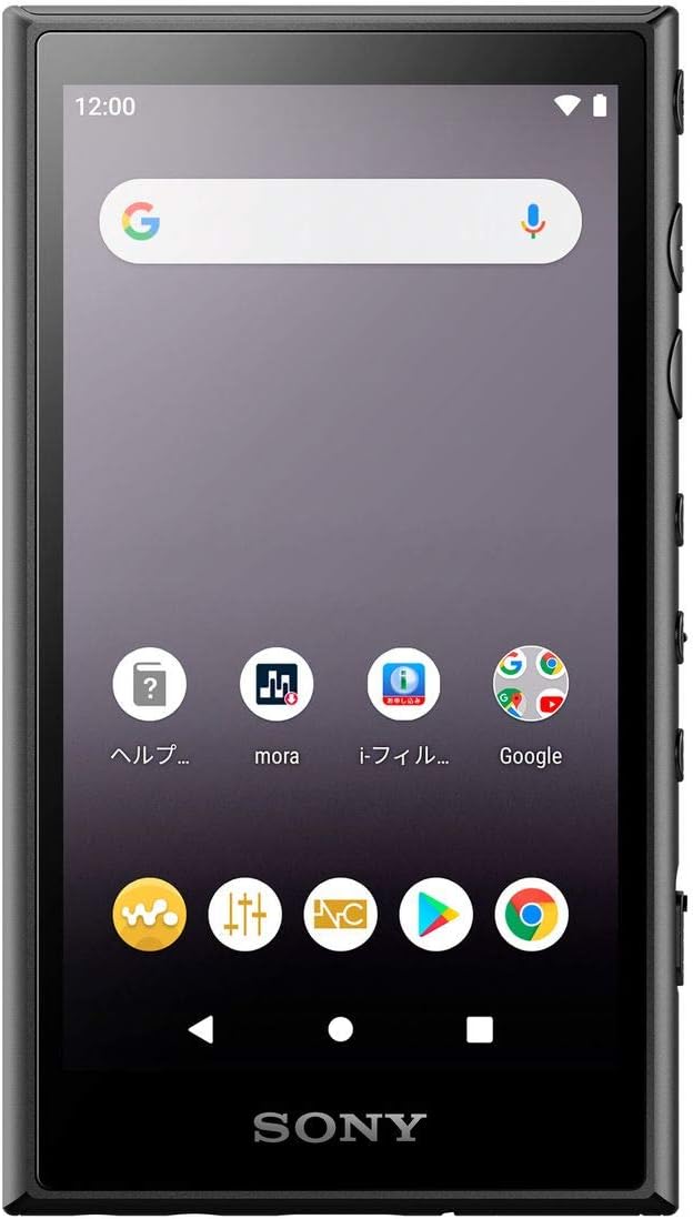 ハイレゾ対応16GBウォークマン NW-A105（ブラック）Bluetooth・タッチパネル・最大26時間再生