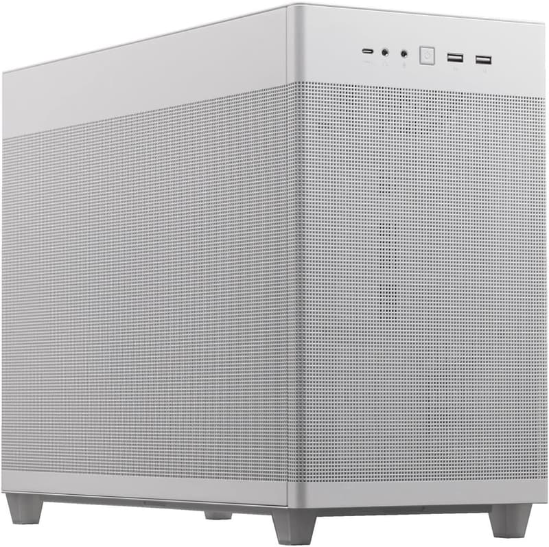 ASUS PRIME CASE MESH ホワイトエディション ミドルタワーケース【冷却重視 / ミニATX対応】