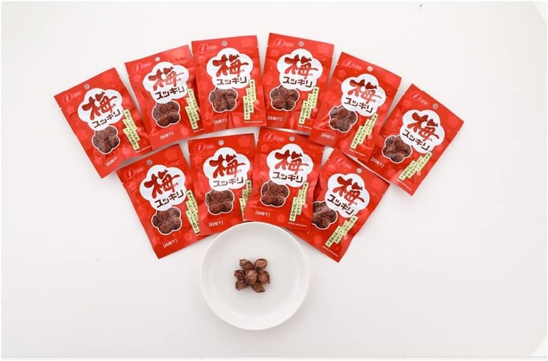 梅スッキリチャック付き 14g×10袋