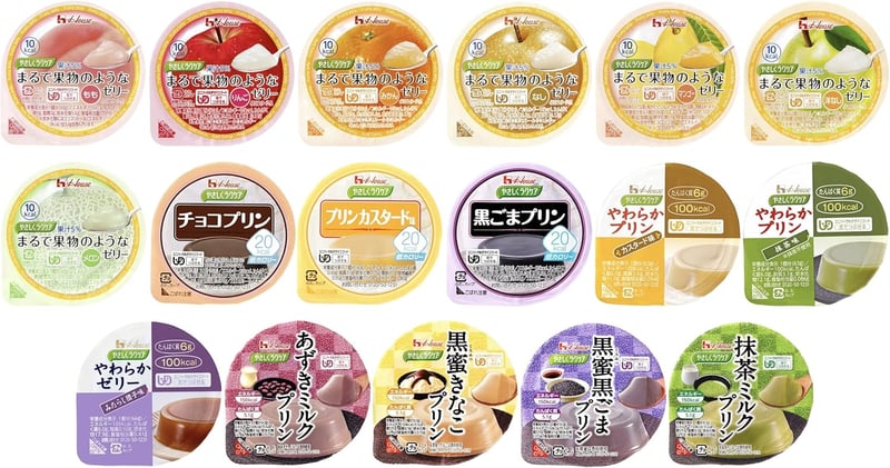 介護食 やさしい和風デザート ゼリーアソート 20kcal 12種類セット