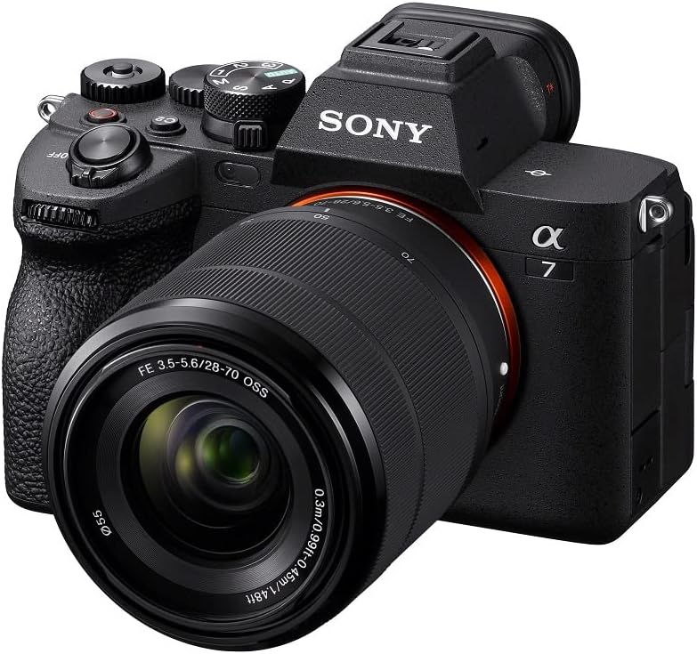 SONY α7IV フルサイズミラーレス一眼カメラ ズームレンズキット ブラック
