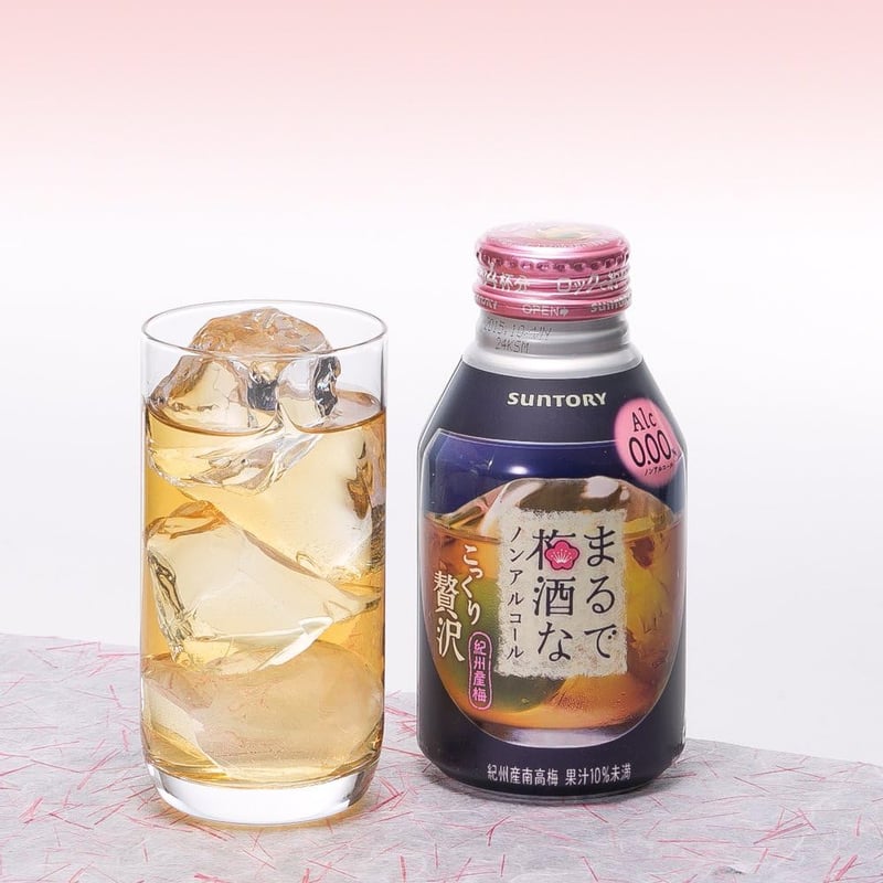 紀州産梅使用のノンアルコール梅酒風飲料 280ml×24本