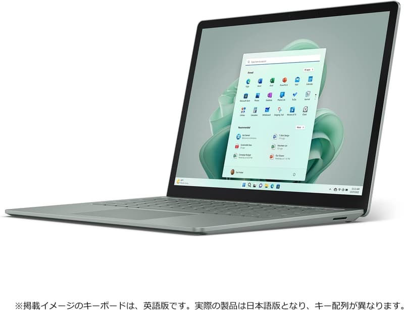 特別モデル Microsoft Surface Laptop 5 13.5インチ / Core i5 / 16GB / 256GB / セージ / Office Home and Business 2021