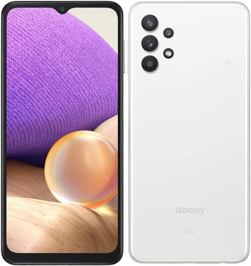 SIMフリー au Galaxy A32 5G SCG08 スマートフォン本体 [オーサムホワイト]