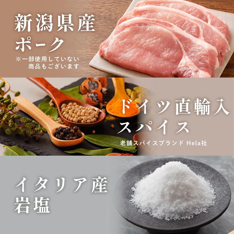 父の日ギフト 新潟県産ポーク ウィンナーソーセージ 10点セット BBQ用 詰め合わせ