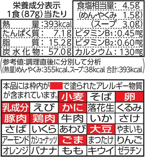 函館しおラーメン5食パック(1食87g)×6個 - 日清食品 インスタント麺