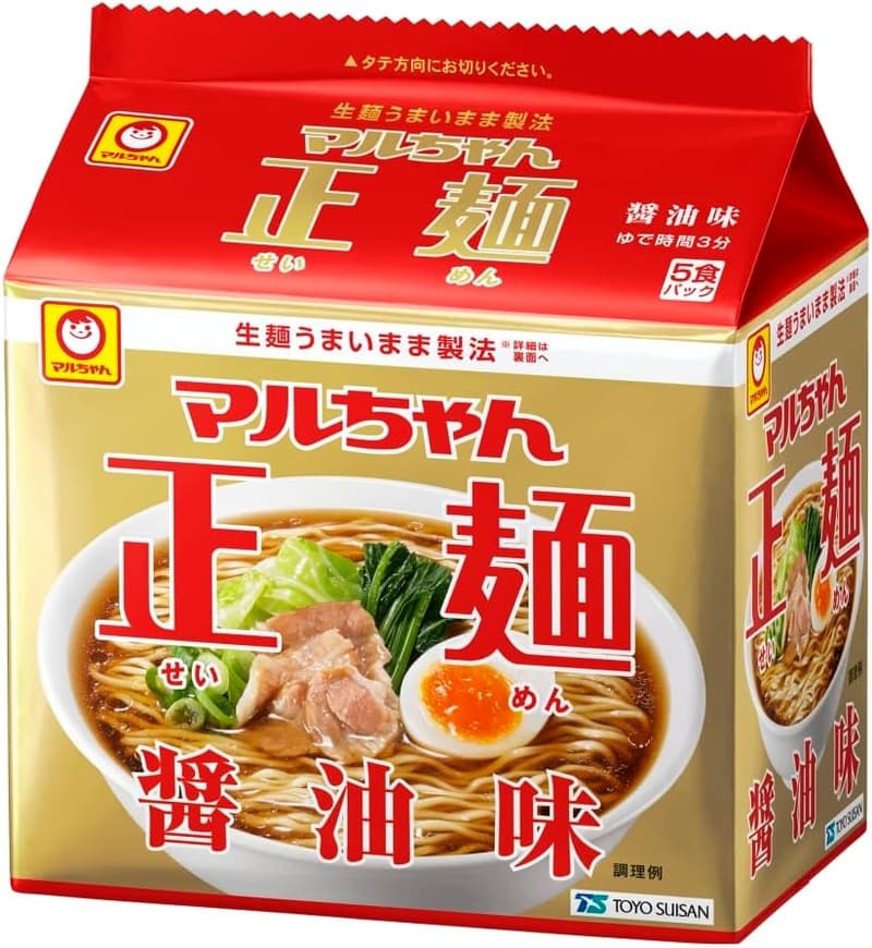 マルちゃん正麺 5食パック 全種類ラーメンセット(醤油・味噌・旨塩・豚骨・豚骨醤油・和風醤油 各1袋×6種)