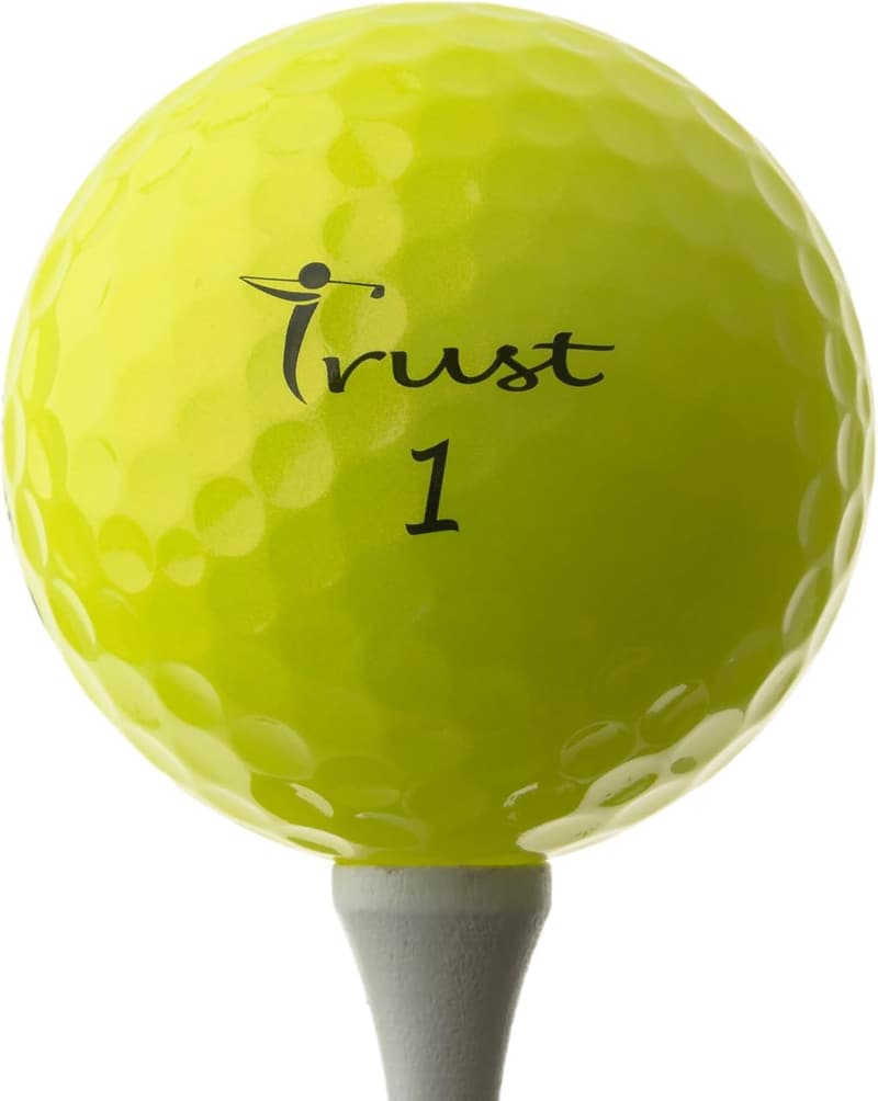 トラスト Bison ゴルフボール 1ダース|飛距離・コントロール両立の3ピースウレタンカバー