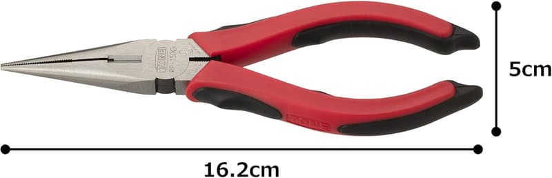 ラジオペンチ RP-150G マスターグリップタイプ レッド 全長162mm