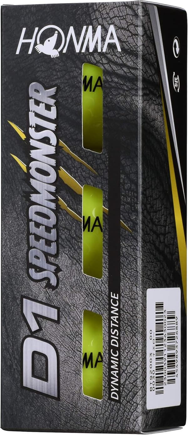 本間ゴルフ D1 SPEED MONSTER ゴルフボール 1ダース (12個入)
