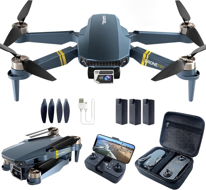 4Kカメラ搭載小型ドローン - 自動帰還・フォローミー機能付き - 誕生日ギフト用