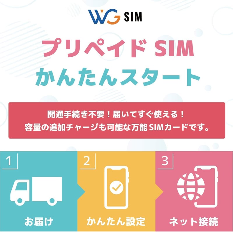 データ通信専用プリペイドSIMカード 10GB 180日間 日本国内用 4G/LTE対応