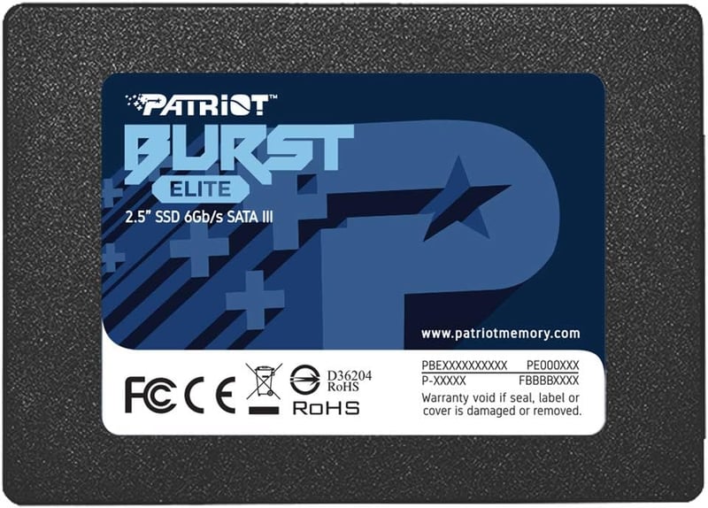 Patriot Memory 120GB SATA3 内蔵SSD PBE120GS25SSDR